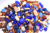 100-piece Quality Czech Glass Bead Mix - Variety of colors & shapes- 6mm -24mm
