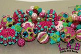 10 Piece Mix of Lilah Ann's Fruit Salad Collection Fine Beads FBM319