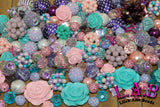 "Perriwinkle Petals" 30 Piece Lilah Ann Bead Mix BM320