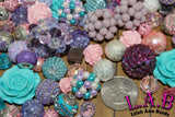 "Perriwinkle Petals" 30 Piece Lilah Ann Bead Mix BM320