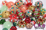 "Holiday Bazaar" 30 Piece Lilah Ann Bead Mix BM701