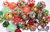 "Holiday Bazaar" 30 Piece Lilah Ann Bead Mix BM701