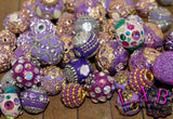 New 10 Pieces High Quality Boho beads - Indonesian Style, Kashmiri - U choose color- 12mm - 30mm Bkb100