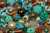 Sands of Time 30pc Bead Mix by Lilah Ann Beads - Boho, Wire Wrapped, Beaded BM400