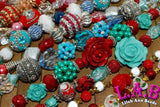 10/50/ 100 Strands Elite Lilah Ann Designer Beads - Lampwork, Indonesian, Beaded