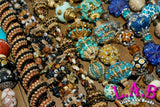 10/50/ 100 Strands Elite Lilah Ann Designer Beads - Lampwork, Indonesian, Beaded