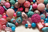 Pink Whimsy 30 Piece Bead Mix by Lilah Ann BM316