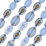 7-inch strand of High-Quality Czech Glass Beads - Table cut mixed - CGS207