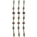 7-inch strand of High-Quality Czech Glass Beads - Table cut mixed - CGS201