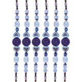 7-inch strand of High-Quality Czech Glass Beads - Table cut mixed - CGS208