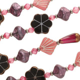 7-inch strand of High-Quality Czech Glass Beads - Table cut mixed - CGS210