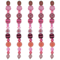 6-inch strand of High-Quality Czech Glass Beads - Table cut mixed - CGS223