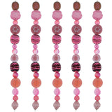 6-inch strand of High-Quality Czech Glass Beads - Table cut mixed - CGS223