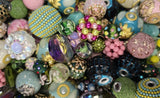 Exquisite, POTS Awareness- "Pickle" Bead Mix-Lilah Ann Beads- 22 Pieces - AAA100