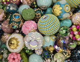 Exquisite, POTS Awareness- "Pickle" Bead Mix-Lilah Ann Beads- 22 Pieces - AAA100