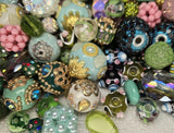 Exquisite, POTS Awareness- "Pickle" Bead Mix-Lilah Ann Beads- 22 Pieces - AAA100