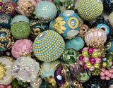 Exquisite, POTS Awareness- "Pickle" Bead Mix-Lilah Ann Beads- 22 Pieces - AAA100