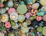 Exquisite, POTS Awareness- "Pickle" Bead Mix-Lilah Ann Beads- 22 Pieces - AAA100