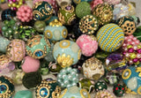 Exquisite, POTS Awareness- "Pickle" Bead Mix-Lilah Ann Beads- 22 Pieces - AAA100