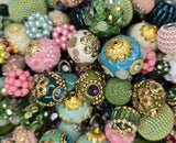 Exquisite, POTS Awareness- "Pickle" Bead Mix-Lilah Ann Beads- 22 Pieces - AAA100