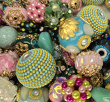 Exquisite, POTS Awareness- "Pickle" Bead Mix-Lilah Ann Beads- 22 Pieces - AAA100