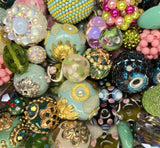 Exquisite, POTS Awareness- "Pickle" Bead Mix-Lilah Ann Beads- 22 Pieces - AAA100