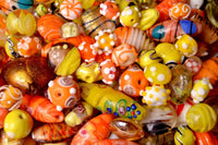 10mm to 35mm Mixed Glass Lampwork Beads