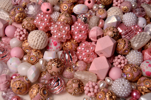 Shabby Chic 30 Piece Bead Mix by Lilah Ann Beads BM311