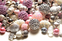 Gunmetal Glam 30 Piece Bead Mix by Lilah Ann BM314