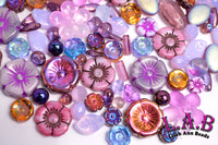 Fine Quality Czech Glass Bead Mix by the Pound - 7 Colors to Choose From - CG900