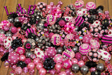 30 piece "Blackberry Burst" Bead Mix by Lilah Ann Beads - Boho, Lampwork, Beaded BM601