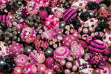 30 piece "Blackberry Burst" Bead Mix by Lilah Ann Beads - Boho, Lampwork, Beaded BM601