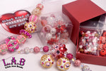 February Monthly Bead Box - Fresh, High Quality Subscription Bead Box full of Lilah Ann Bead Originals