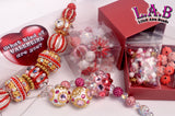 February Monthly Bead Box - Fresh, High Quality Subscription Bead Box full of Lilah Ann Bead Originals