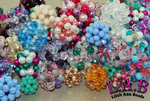 6 Pieces of Handmade Lilah Ann Bling Berry Beads BY127