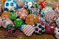 New 10 pc Fine, Indonesian Style Beads from Lilah Ann Beads & India- K508