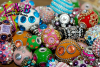 New 10 pc Fine, Indonesian Style Beads from Lilah Ann Beads & India- K508