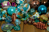 Sands of Time 30pc Bead Mix by Lilah Ann Beads - Boho, Wire Wrapped, Beaded BM400