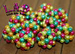 Hand Woven Glass Pearl Beads -Blingberries 18mm - 10 piece set - Lilah Ann Beads