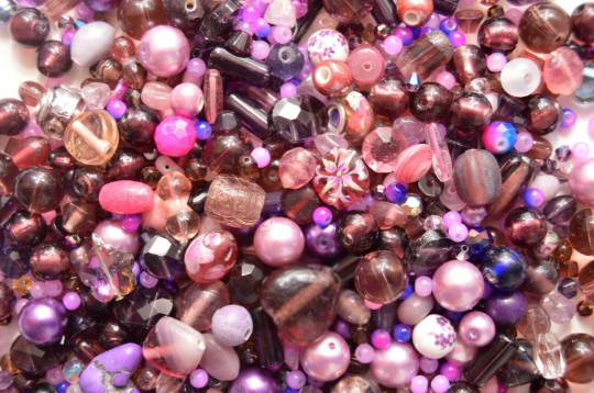 Bulk Beads for Jewelry Making 1 lb Mix Glass Beads Mix shape YELLOW 300 pcs