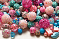 Pink Whimsy 30 Piece Bead Mix by Lilah Ann BM316